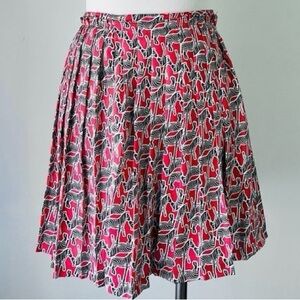 ZARA | Red and Black Zebra Patterned Dress